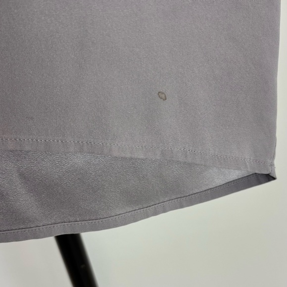 Vince grey silk blouse - Picture 5 of 9